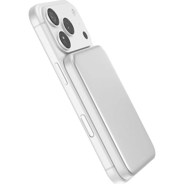 iWant by Epico UltraPack Qi2 25W Slim 5000mAh hliníková Mag+ bezdrôtová powerbanka strieborná - Powerbanky - Obrázok d_4154a476804a4e998c6498c9886c2743