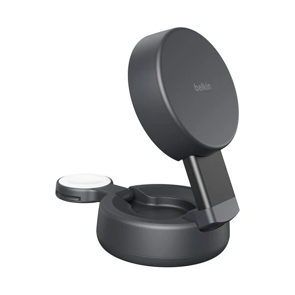 Belkin UltraCharge™ PRO Qi2 25W 2v1 MagSafe nabíjačka tmavomodrá - Nabíjačky - Obrázok d_41863a9a3c5d4e35af5e26109e265334