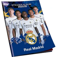 Topps futbalové nálepky Real Madrid 2025/2026 – Album Complete Set - Zberateľské karty a nálepky