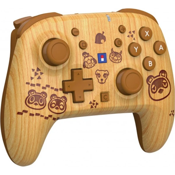 HORI HORIPAD Turbo bezdrôtový herný ovládač Wood Brown - Herné ovládače - Obrázok d_418d5eaf4d0242c89a3787c9ba01b845