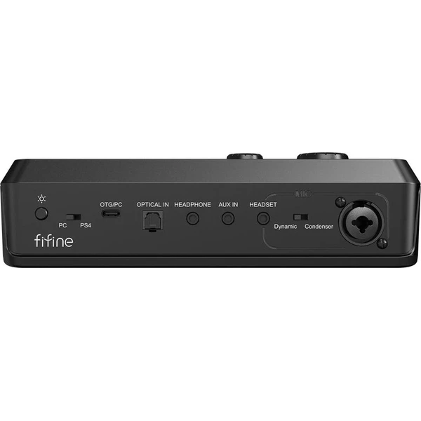 Fifine SC8 mixpult čierny - Mixpulty - Obrázok d_41f3f338f67a47ca8f281f4e937d64e4