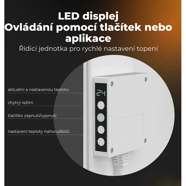 AENO GH13s Quadro chytré topení 500W Antique Marble - Limitovaná edice - Ohrievače - Obrázok d_421e658e9bf24f97b391e70ab5aa6476