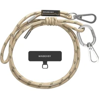 MagEasy Strap Lanyard 6mm univerzálny popruh Oat Brown - Popruhy