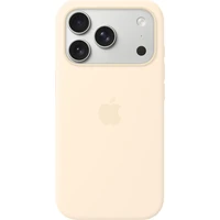 Apple silikónový kryt s MagSafe na iPhone 17 Pro vanilkový - Puzdra