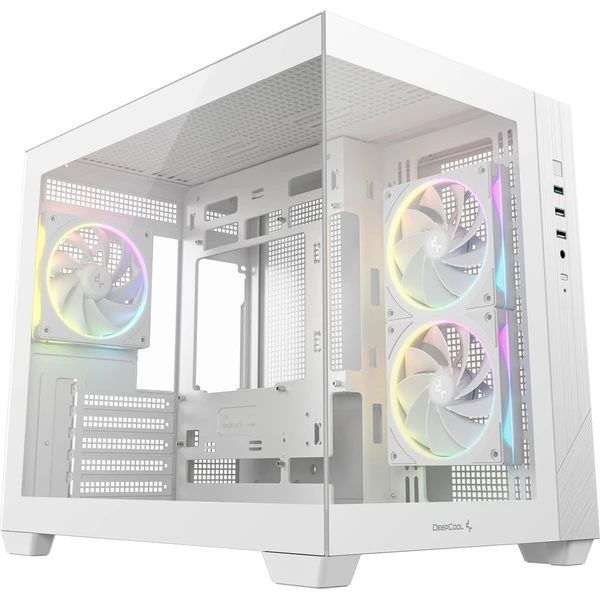DEEPCOOL CG330 3F biela - Počítačové skrine - Hlavný obrázok