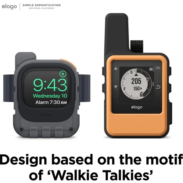ELAGO W10 stojan pre Apple Watch tmavo šedý - Stojany - Obrázok d_425defb63b0748099529479787d33b25