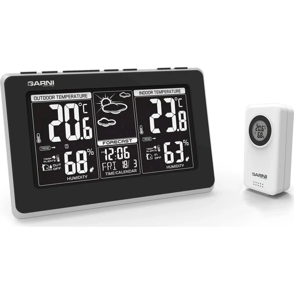 GARNI 560 EASY II meteorologická stanica čierna - Meteorologické stanice - Hlavný obrázok