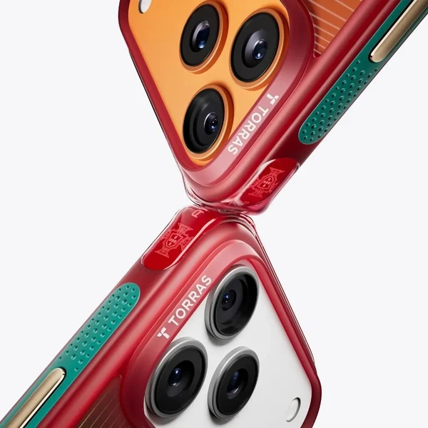 Torras Ostand Q3 Air World Cup Limited MagSafe kryt iPhone 17 Pro red - Puzdra - Obrázok d_4380b4491c504d25a04343bcb5cd61ed