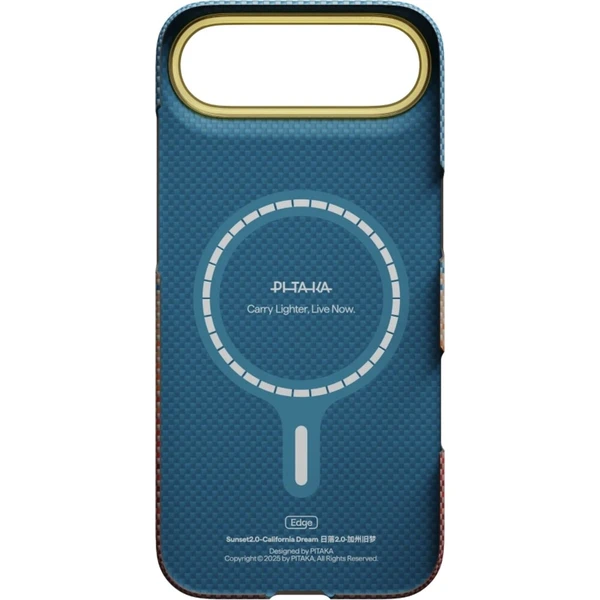 Pitaka Edge Case, California Dream Sunset 2.0 #1 - iPhone Air - Puzdra - Obrázok d_438efb1257cb48a19fed113977b65532