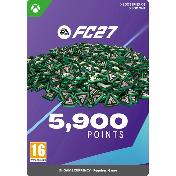 EA Sports FC 27: 5900 FC Points (Xbox Series/Xbox One) (SK) - Digitálne hry na Xbox Series - Hlavný obrázok
