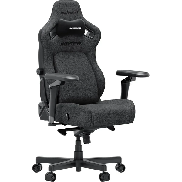 Anda Seat Kaiser 4 XL V2 textil herná stolička tmavosivá - Stoličky - Obrázok d_43dfe3cd27344d39a17bd0b0b4c1b372
