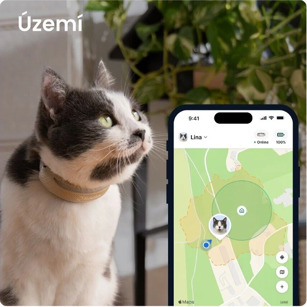 Tractive CAT 6 Mini chytrý GPS lokátor pre mačky hnedý - GPS Moduly  - Obrázok d_441e3b49f4e54bf58f3edeec3789606a