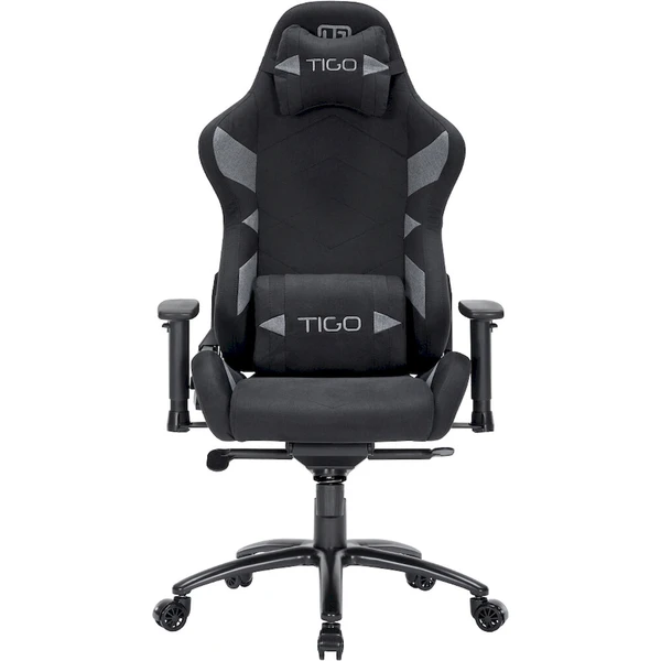TIGO Slayer herná stolička čiernošedá - Stoličky - Hlavný obrázok