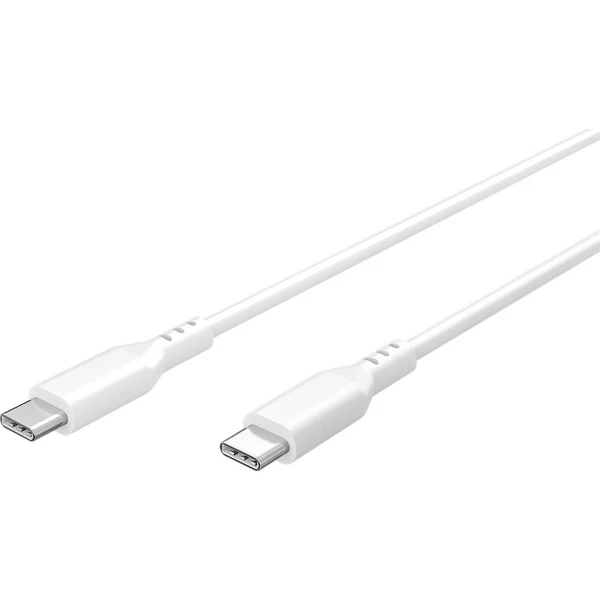 PremiumCord USB-C/USB-C napájací kábel 60W 1,5m biely - Káble a redukcie - Hlavný obrázok