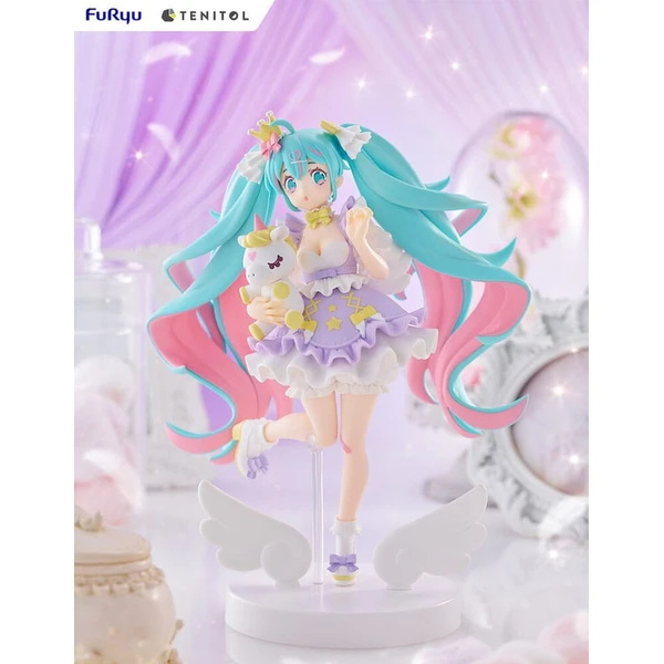 Figúrka Furyu Hatsune Miku Tenitol - Hatsune Miku Yumekawa Princezná Lavender 21 cm - Figúrky - Obrázok d_4472a70bfbe641749065b9f46f497962
