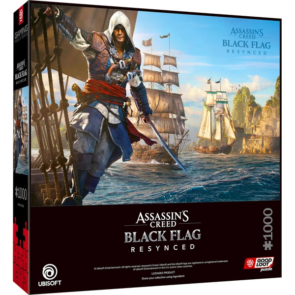 Gaming Puzzle Assassin's Creed Black Flag Resynced (1000) - Puzzle - Hlavný obrázok