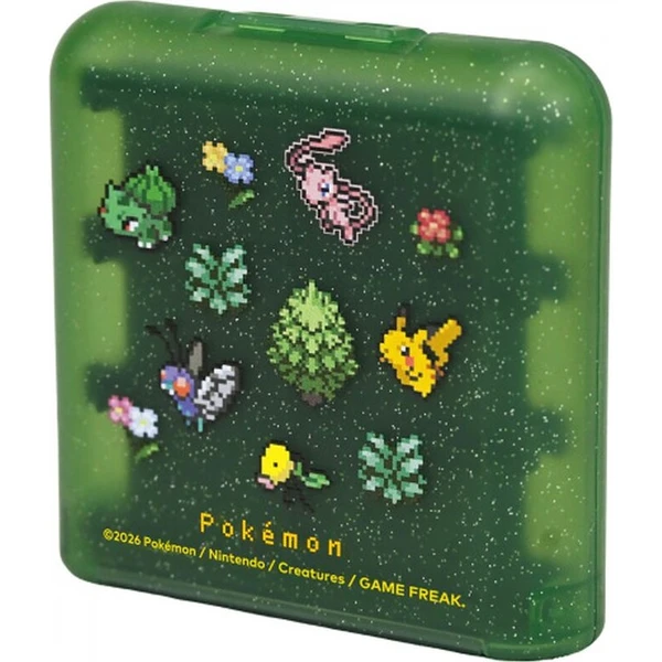 HORI Card Case 24 puzdro na herné karty Pixel Green - Puzdra - Hlavný obrázok