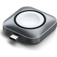 Satechi USB-C magnetický nabíjací dock pre Apple Watch/AirPods vesmírne šedý - Nabíjačky
