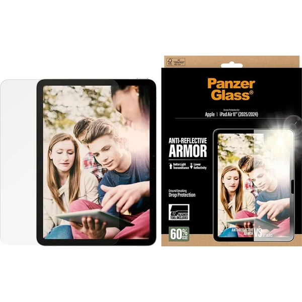 PanzerGlass® Antireflexné sklo Apple iPad Air 11" (2025/2024) s inštalačným rámikom - Ochranné fólie a sklo - Obrázok d_456c07600c144034a17465f40e575043