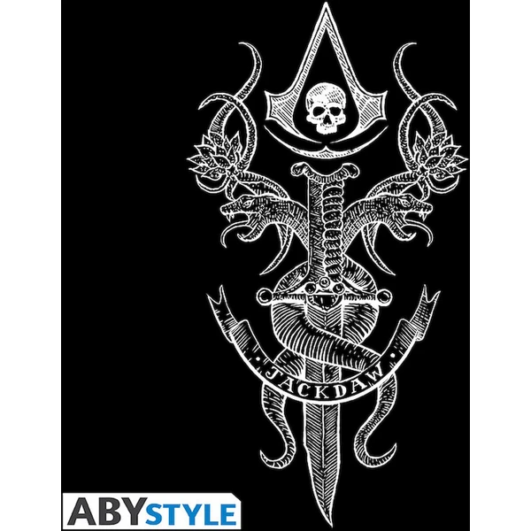 Tričko Assassin's Creed Black Flag Resynced L - Tričká - Obrázok d_4596cf3f750b42fcb62313de874388c8