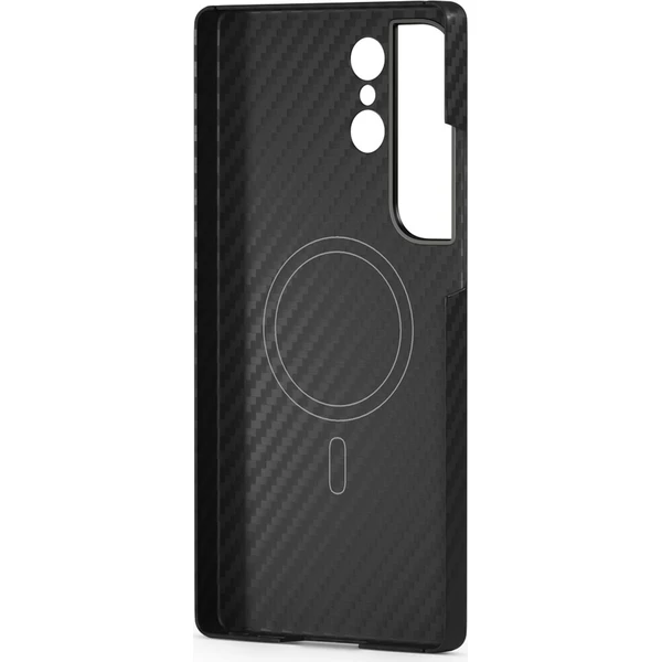 Spello Mag+ Carbon kryt pre Samsung Galaxy S26 čierny - Puzdra - Obrázok d_45c074dfa705408c86c679c1ad579825