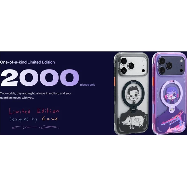 Torras Ostand Q3 Air Gawx Limited MagSafe kryt iPhone 17 Pro Max Neon night muse - Puzdra - Obrázok d_45f03a71aaf343e4b216c22a8892f981