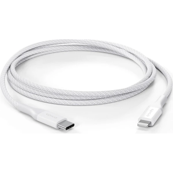 Epico UltraLink USB-C na Lightning 1,2 m kábel biely - Káble a redukcie - Obrázok d_460836b569864592b7afc3864e8c76e2