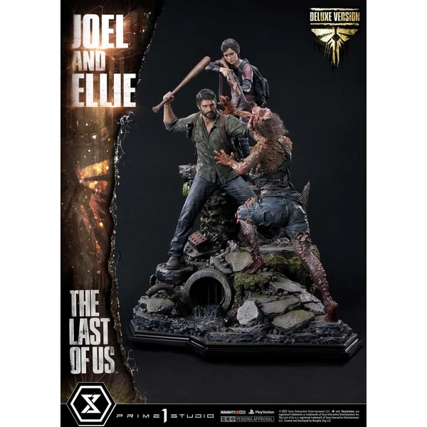Socha The Last of Us Part I Ultimate Premium Masterline Series Joel & Ellie Deluxe Bonus Versal verz - Sochy a sošky - Obrázok d_46413b8e1a844203b15f0aa69fe00c7b