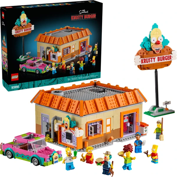 LEGO Icons 10352 The Simpsons: Krusty Burger - LEGO - Hlavný obrázok