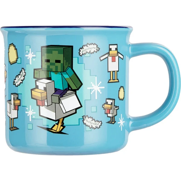 Keramický hrnček Paladone Minecraft - Chicken Jockey 350 ml (meniací sa motív) - Hrnčeky - Obrázok d_4661020574074d4bbd96030b488eb738