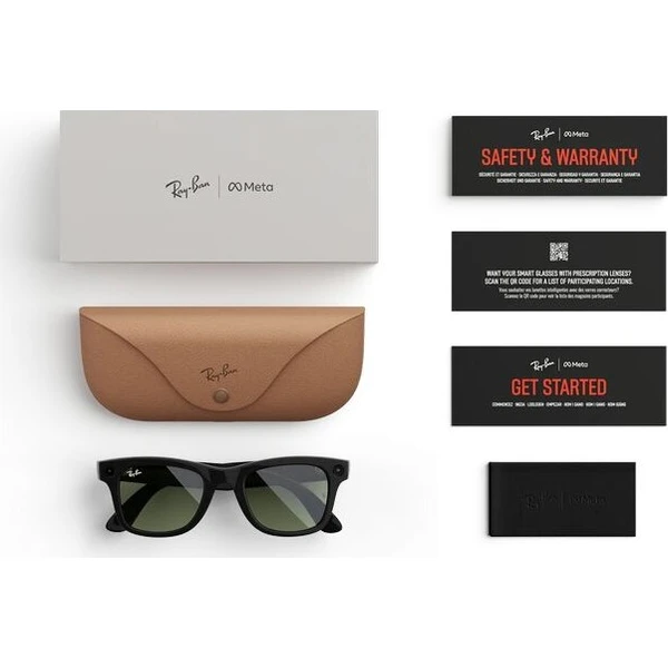Meta RAY-BAN Wayfarer Gen2 (Štandardné) smart lesklé okuliare (tmavozelené sklá G15) čierne - AR okuliare - Obrázok d_467a2dbab4694bd792ef5bcdbfdc0e8a