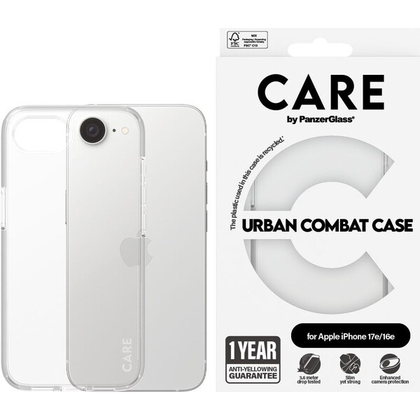 E-shop PanzerGlass® CARE Urban kryt Apple iPhone 17e/16e