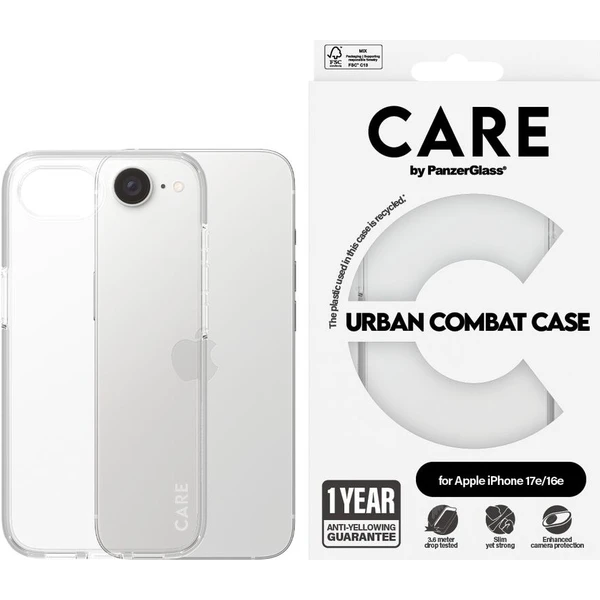 PanzerGlass® CARE Urban kryt Apple iPhone 17e/16e - Puzdra - Hlavný obrázok