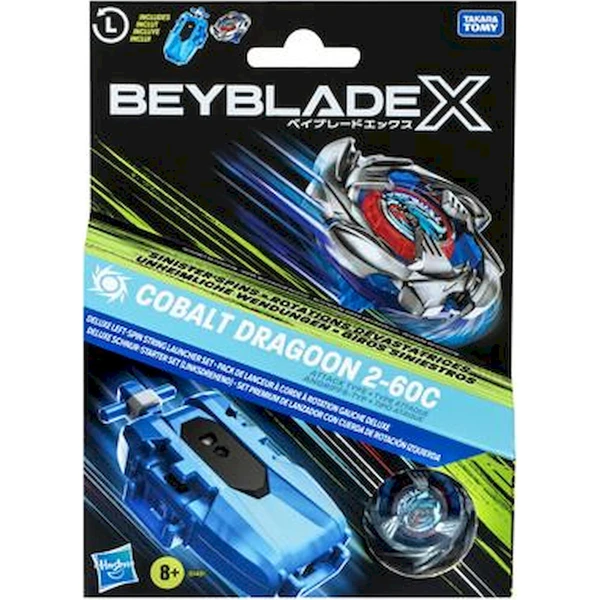 Beyblade X Cobalt Dragoon 2-60C Launcher Set - Hračky - Hlavný obrázok