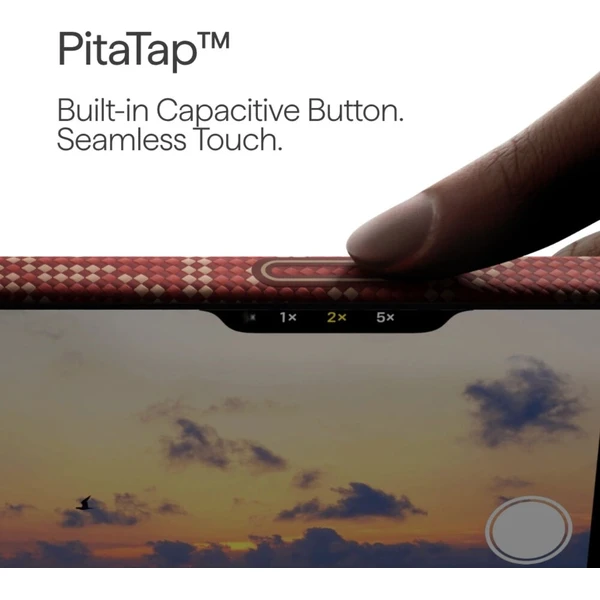 Pitaka Ultra-Slim Case MagSafe kryt iPhone 17 Pro Max Monogram-Gold/Red - Puzdra - Obrázok d_46b0135ced584e6ba5959ac268712092