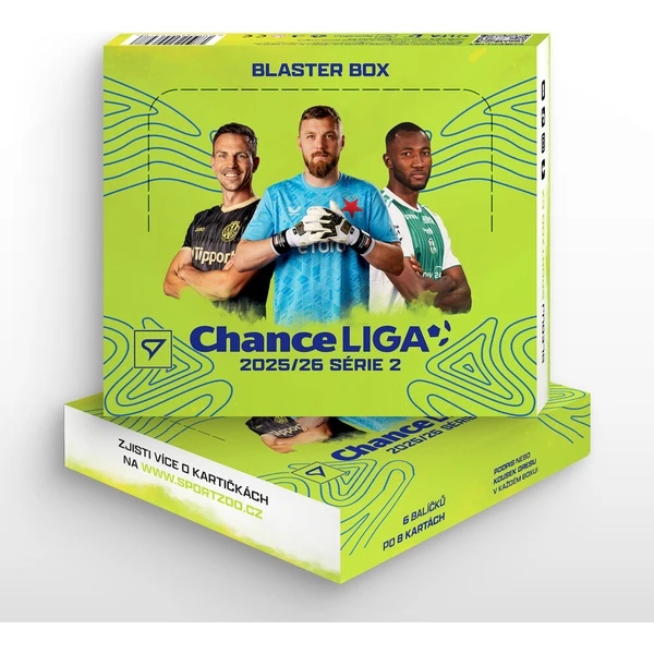 Futbalové karty SportZoo Chance Liga 2025/26 - Blaster box - Futbalové karty - Hlavný obrázok