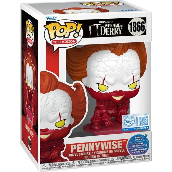 Funko POP! #1866 Movies: It: Welcome to Derry - Pennywise (Shelf Sitter) (Exclusive) - Funko POP! - Obrázok d_472fd3043d5046d5a790e5bdbe4a167d