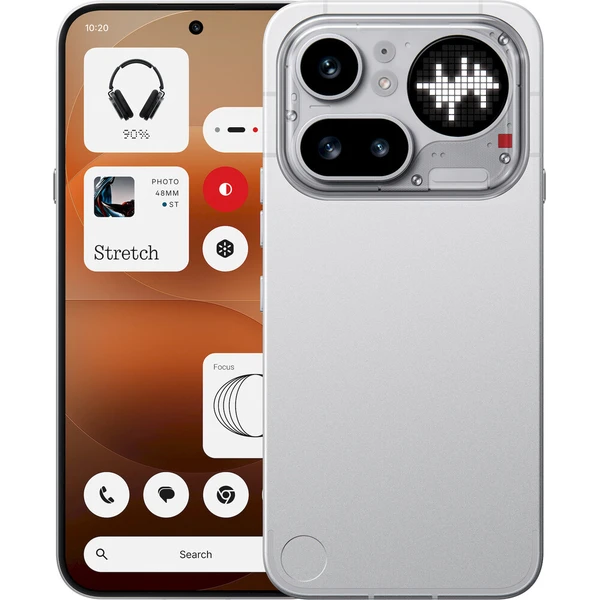 Nothing Phone (4a Pro) 12GB/256GB strieborný - Mobilné telefóny - Hlavný obrázok