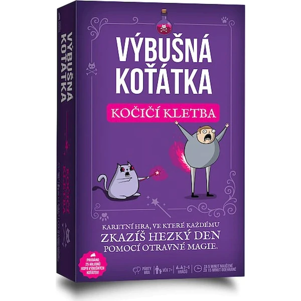 Výbušné mačiatka: Mačacia kliatba - Stolové hry - Hlavný obrázok