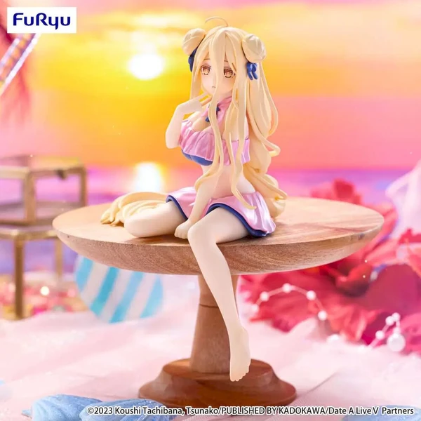 Figurka Furyu Date A Live V Noodle Stopper - Mukuro Hoshimiya Swimsuit Pastel Pink Color 13 cm - Figúrky - Hlavný obrázok