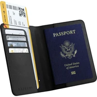 Satechi FindAll Passport Cover lokátor Apple Find My čierny - Lokátory