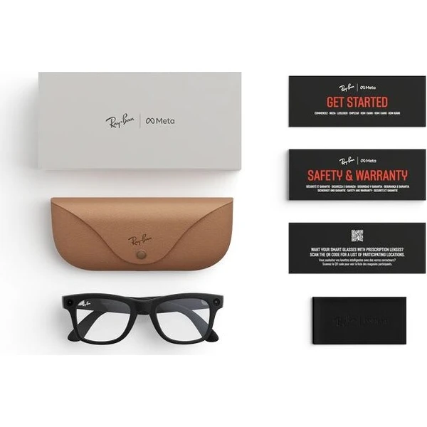 Meta RAY-BAN Wayfarer Gen2 (Štandardné) inteligentné matné okuliare (číre šošovky) čierne - AR okuliare - Obrázok d_481962a70c81436fb62bb56a76bf45d5