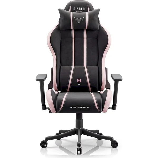 Diablo X-One 2.0 Small herná stolička čierno-ružová - Stoličky - Hlavný obrázok