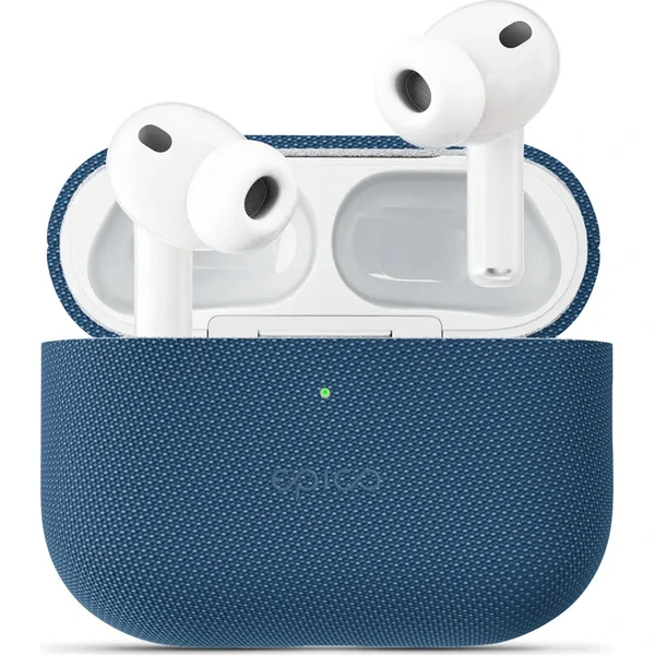 Epico SolidWoven Case AirPods Pro 3 | Qi2 & MagSafe kompatibilný | modrá | ochrana proti nárazom a p - Puzdra - Hlavný obrázok