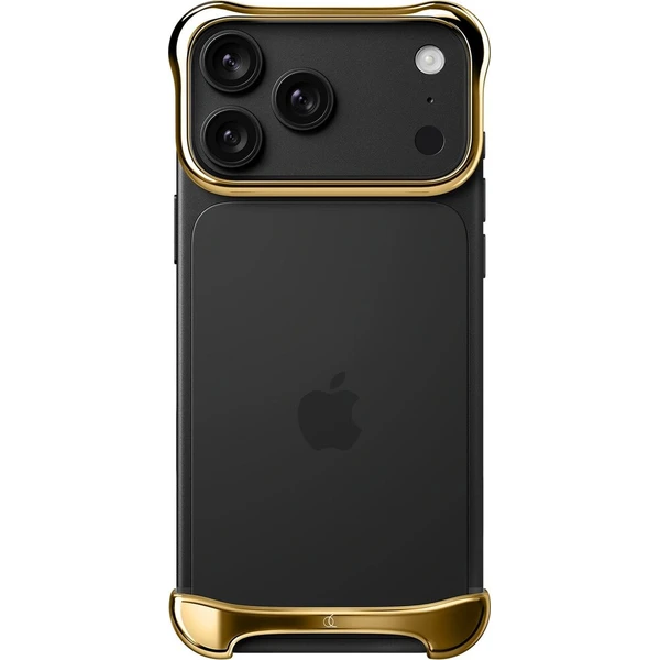 Arc Pulse - hliníkový ochranný rám na iPhone 18 Pro, zlatý - Puzdra - Hlavný obrázok