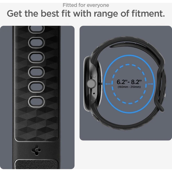 Spigen Parallax remienok Google Pixel Watch 5/4/3 45mm matte black - Remienky - Obrázok d_48b07a6ee99148d6b9ddbd358052bd51