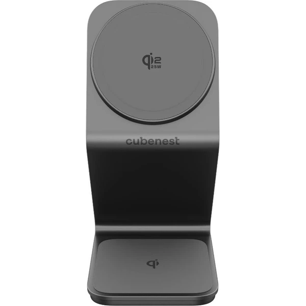 Cubenest SQ314 Qi2.2 (MagSafe) 3v1 nabíjačka (35W) sivá - Nabíjačky - Obrázok d_48b420b8238547709fbdf5ce7cf6b897