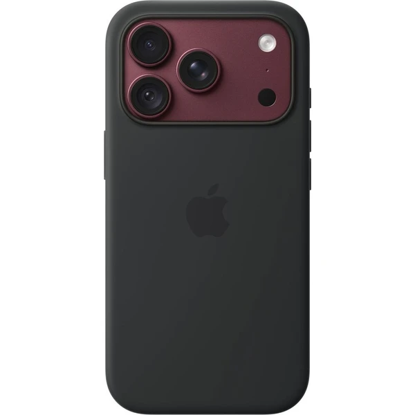iPhone 18 Pro Silicone Case with MagSafe - Black - Puzdra - Obrázok d_4924ac6539b148cdad2a77c37f7bf3dd