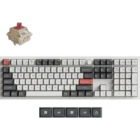 Keychron Q6 Ultra 8K Keychron Silk POM Red bezdrôtová herná klávesnica (US) biela - Klávesnice