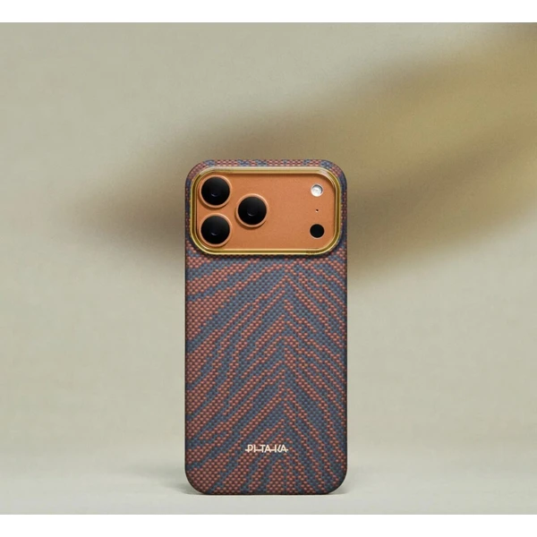 Pitaka Edge Case Breath of Veins, Burning Orange - iPhone 17 Pro Max - Puzdra - Obrázok d_495ef93e62e342fcba7a065c907505fc